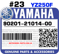 90201-21014-00 YAMAHA YZ250F