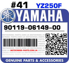 90119-06149-00 YAMAHA YZ250F