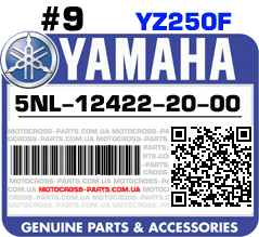 5NL-12422-20-00 YAMAHA YZ250F