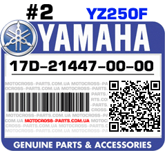 17D-21447-00-00 YAMAHA YZ250F