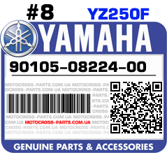 90105-08224-00 YAMAHA YZ250F