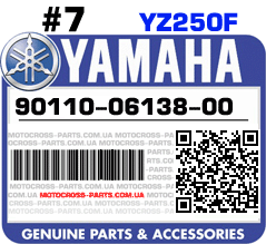 90110-06138-00 YAMAHA YZ250F