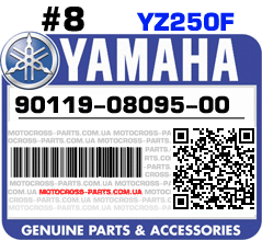 90119-08095-00 YAMAHA YZ250F