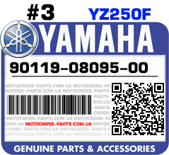 90119-08095-00 YAMAHA YZ250F