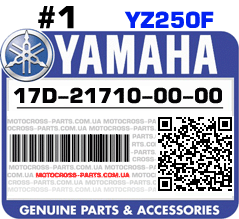 17D-21710-00-00 YAMAHA YZ250F