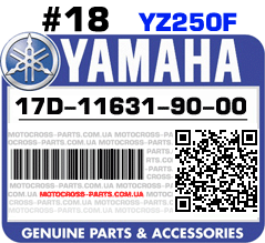 17D-11631-90-00 YAMAHA YZ250F