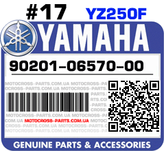 90201-06570-00 YAMAHA YZ250F