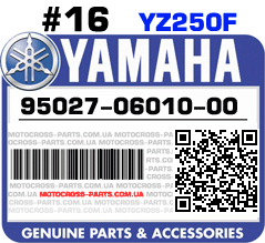 95027-06010-00 YAMAHA YZ250F