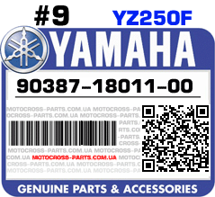 90387-18011-00 YAMAHA YZ250F