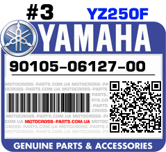 90105-06127-00 YAMAHA YZ250F