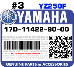 17D-11422-90-00 YAMAHA YZ250F