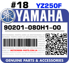 90201-080H1-00 YAMAHA YZ250F