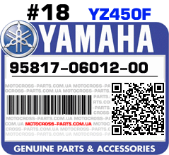 95817-06012-00 YAMAHA YZ450F