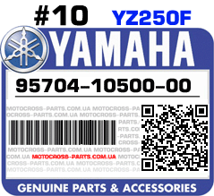 95704-10500-00 YAMAHA YZ250F