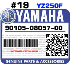 90105-08057-00 YAMAHA YZ250F