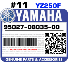 95027-08035-00 YAMAHA YZ250F