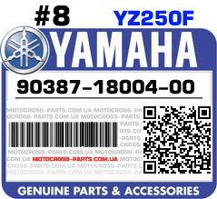 90387-18004-00 YAMAHA YZ250F