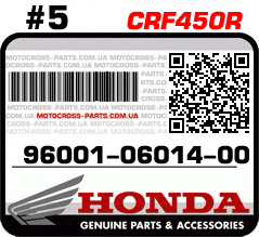 96001-06014-00 HONDA CRF450R