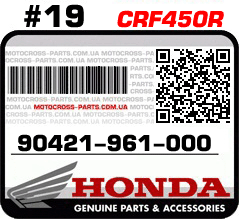 90421-961-000 HONDA CRF450R