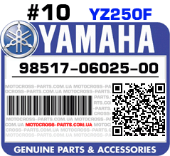 98517-06025-00 YAMAHA YZ250F