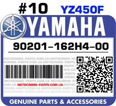 90201-162H4-00 YAMAHA YZ450F