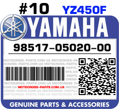 98517-05020-00 YAMAHA YZ450F