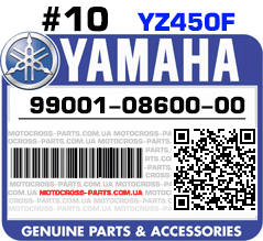 99001-08600-00 YAMAHA YZ450F