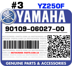 90109-06027-00 YAMAHA YZ250F