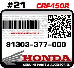 91303-377-000 HONDA CRF450R  