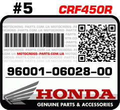 96001-06028-00 HONDA CRF450R