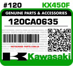 120CA0635 KAWASAKI KX450F