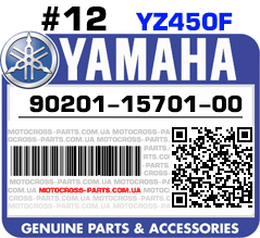 90201-15701-00 YAMAHA YZ450F