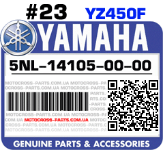 5NL-14105-00-00 YAMAHA YZ450F