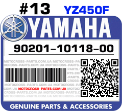 90201-10118-00 YAMAHA YZ450F