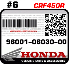 96001-06030-00 HONDA CRF450R