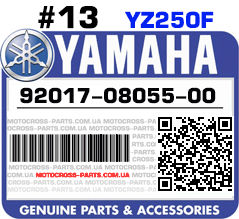 92017-08055-00 YAMAHA YZ250F