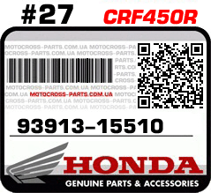 93913-15510 HONDA CRF450R