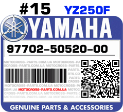 97702-50520-00 YAMAHA YZ250F