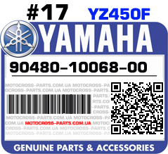 90480-10068-00 YAMAHA YZ450F