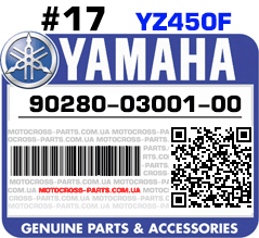 90280-03001-00 YAMAHA YZ450F