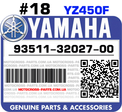 93511-32027-00 YAMAHA YZ250F