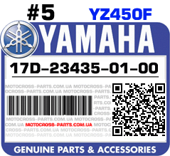 17D-23435-01-00 YAMAHA YZ450F