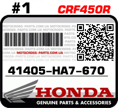 41405-HA7-670 HONDA CRF450R