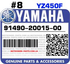 91490-20015-00 YAMAHA YZ450F