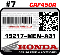 19217-MEN-A31 HONDA CRF450R