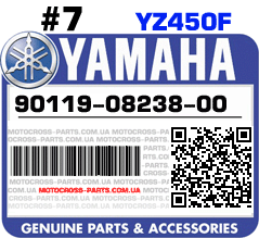 90119-08238-00 YAMAHA YZ450F