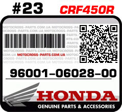 96001-06028-00 HONDA CRF450R