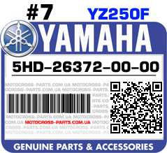 5HD-26372-00-00 YAMAHA YZ250F