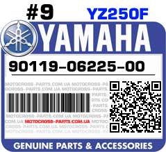 90119-06225-00 YAMAHA YZ250F