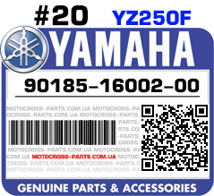 90185-16002-00 YAMAHA YZ250F